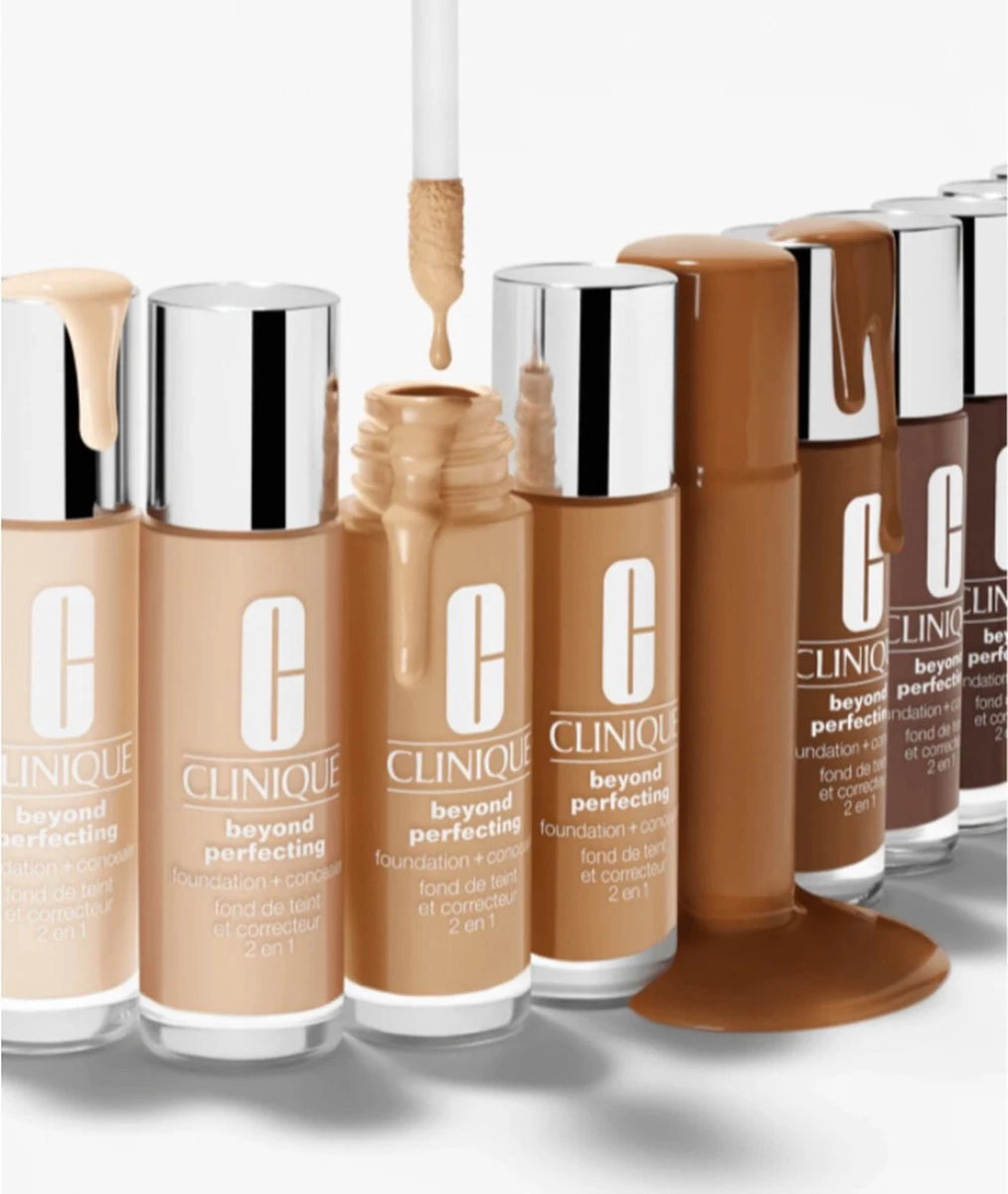 Clinique Beyond Perfecting Foundation + Concealer - 14 Vanilla 6 Clinique Beyond Perfecting Foundation + Concealer - 14 Vanilla - Afbeelding 4