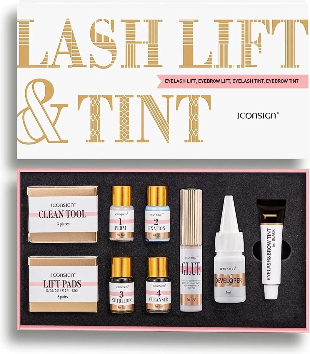 Professional Lash Lift Kit - Wimper Lift - Inclusief Zwarte Wimperverf - Wimperlifting Set - Brow Lamination - Starterskit- Eyelash Lift - Eyebrow Lift - Eyelash Tint - Eyebrow Tint - Voor Professioneel Gebruik - Sinterklaas Cadeau - Kerstcadeau 3 Professional Lash Lift Kit - Wimper Lift - Inclusief Zwarte Wimperverf - Wimperlifting Set - Brow Lamination - Starterskit- Eyelash Lift - Eyebrow Lift - Eyelash Tint - Eyebrow Tint - Voor Professioneel Gebruik - Sinterklaas Cadeau - Kerstcadeau