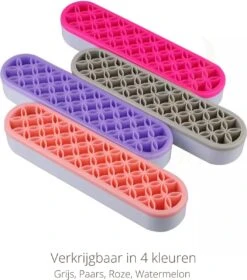 Make Up Organizer - Grijs - Make Up Holder - Kwasten Organizer - Make Up Houder - Nagellak/Lipstick Organizer - Lippenstift Houder - Siliconen -Max Factor Winkel 1060x1200 5
