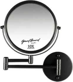 Make-up Wandspiegel Knikarm Mat Zwart - 10x Vergroting 20cmØ -Max Factor Winkel 1061x1200 1