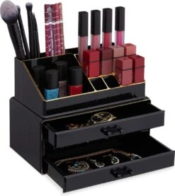 Relaxdays Make-up Organizer Klein - Stapelbaar - Sieradendoosje - Cosmetica - Opbergbox - Doorzichtig 20 Relaxdays Make-up Organizer Klein - Stapelbaar - Sieradendoosje - Cosmetica - Opbergbox - Doorzichtig -Max Factor Winkel 1071x1200 4