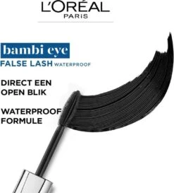 L’Oréal Paris Bambi Eye By False Lash Waterproof Mascara - Zwart -Max Factor Winkel 1085x1200