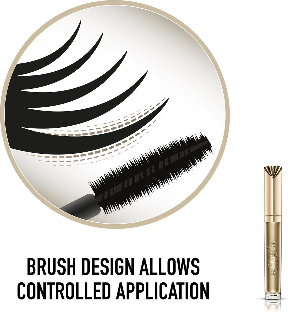 Max Factor Masterpiece Waterproof Mascara - Black 8 Max Factor Masterpiece Waterproof Mascara - Black - Afbeelding 6