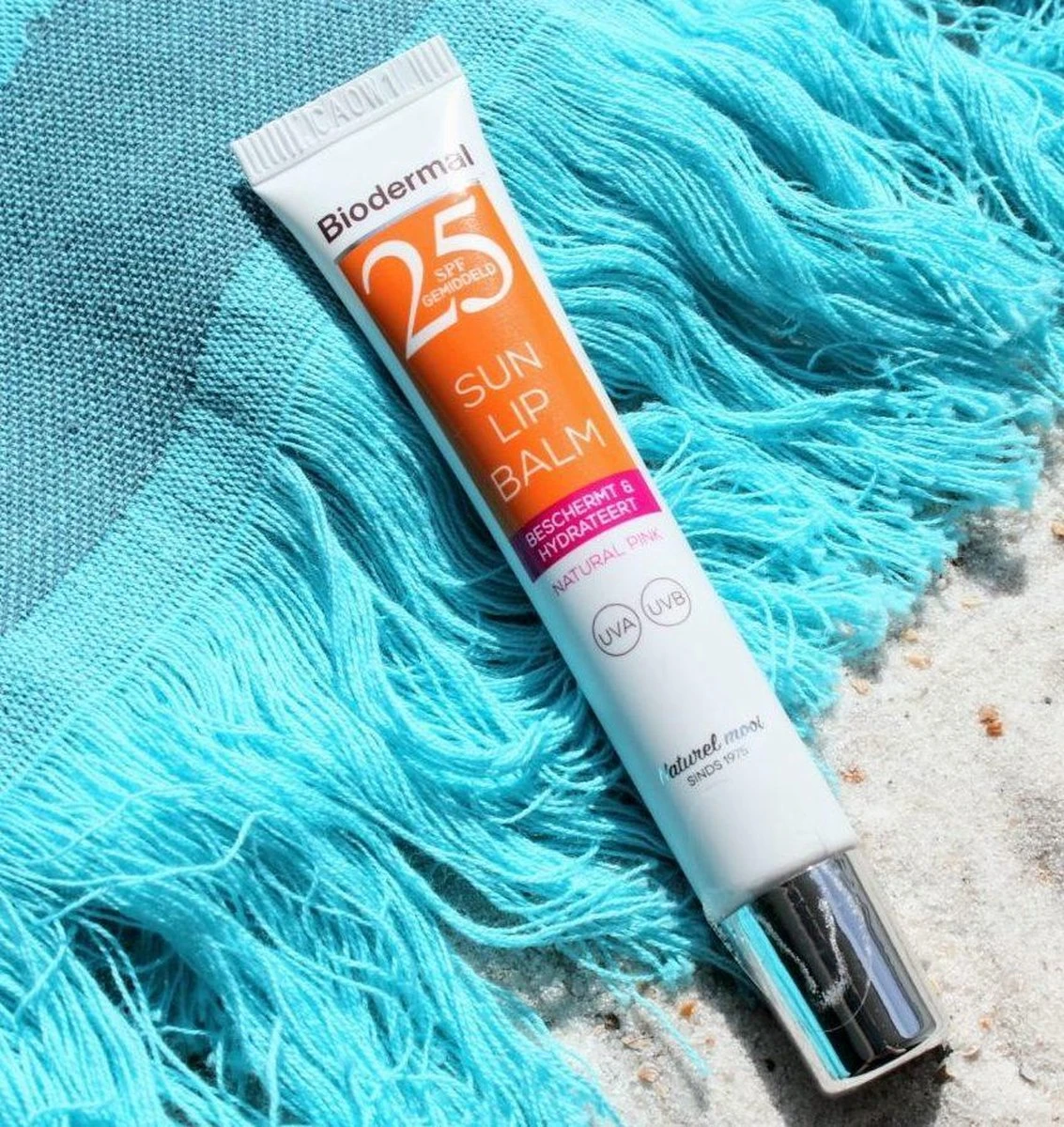 Biodermal Sun Lipbalm SPF25 - Tube 12 Ml - Natural Pink - Lippenbalsem 3 Biodermal Sun Lipbalm SPF25 - Tube 12 Ml - Natural Pink - Lippenbalsem