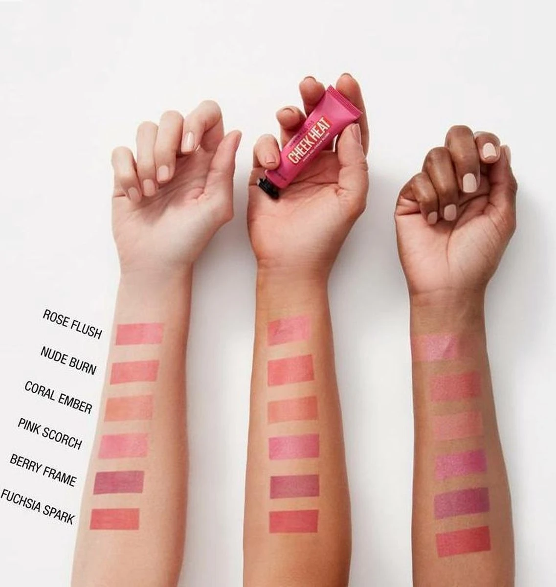 Maybelline Cheek Heat Blush 15 Nude Burn 15 G Crème 12 Maybelline Cheek Heat Blush 15 Nude Burn 15 G Crème - Afbeelding 10