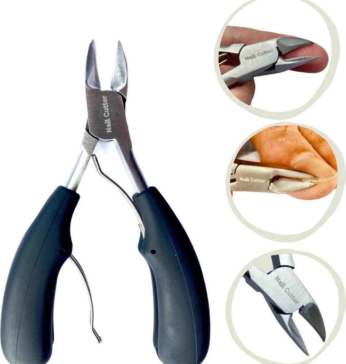 Merkloos Nageltang Voor Harde Teennagels - Manicureset Teennagelknipper - Teennagelschaar - Pedicure Set 7 Merkloos Nageltang Voor Harde Teennagels - Manicureset Teennagelknipper - Teennagelschaar - Pedicure Set - Afbeelding 5