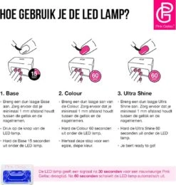 Pink Gellac - LED Lamp - Nageldroger Voor Gellak - Wit - Met Timer -Max Factor Winkel 1140x1200 9
