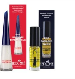Herome Combi-Pack Exit Damaged Nails & Nagelverharder Extra Sterk (Nail Hardener Extra Strong) - Herstelt Beschadigde Nagels En Zorgt Voor Ijzersterke Nagels - 7ml. & 10ml. 27 Herome Combi-Pack Exit Damaged Nails & Nagelverharder Extra Sterk (Nail Hardener Extra Strong) - Herstelt Beschadigde Nagels En Zorgt Voor Ijzersterke Nagels - 7ml. & 10ml. -Max Factor Winkel 1146x1200 3