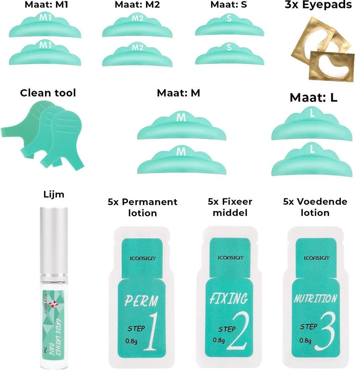 Lash Lift Kit Met Extra Sterke En Snel Drogende Lijm - Vernieuwde Wimperlifting Set - Wimperserums Met Wenkbrauw Gel - Lash Lift Set 5 Lash Lift Kit Met Extra Sterke En Snel Drogende Lijm - Vernieuwde Wimperlifting Set - Wimperserums Met Wenkbrauw Gel - Lash Lift Set - Afbeelding 3