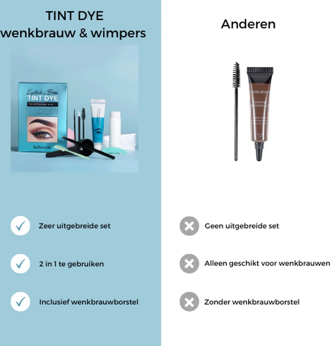2 In 1 - Henna Wenkbrauwverf En Wimperverf - Zwart - Henna Brows - DIY Henna Brows Kit - Starterspakket Met Vele Extra's - 30 Ml 7 2 In 1 - Henna Wenkbrauwverf En Wimperverf - Zwart - Henna Brows - DIY Henna Brows Kit - Starterspakket Met Vele Extra's - 30 Ml - Afbeelding 5