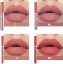 Set Van 6 X Matte Lip Gloss Nude | Lipgloss Matte Set | Waterproof | Nude Kleuren -Max Factor Winkel 1177x1200