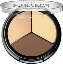 NYX Professional Makeup 3 Steps To Sculpt Face Sculpting Palette - Light 3STS02 - Highlighter En Contouring Make-up - 15 Gr -Max Factor Winkel 1181x1200 4