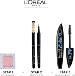 L’Oréal Paris Bambi XXL Oversized Eye Mascara - Zwart - Volume & Lengte Mascara - 8.9ml 17 L’Oréal Paris Bambi XXL Oversized Eye Mascara - Zwart - Volume & Lengte Mascara - 8.9ml -Max Factor Winkel 1185x1200 3