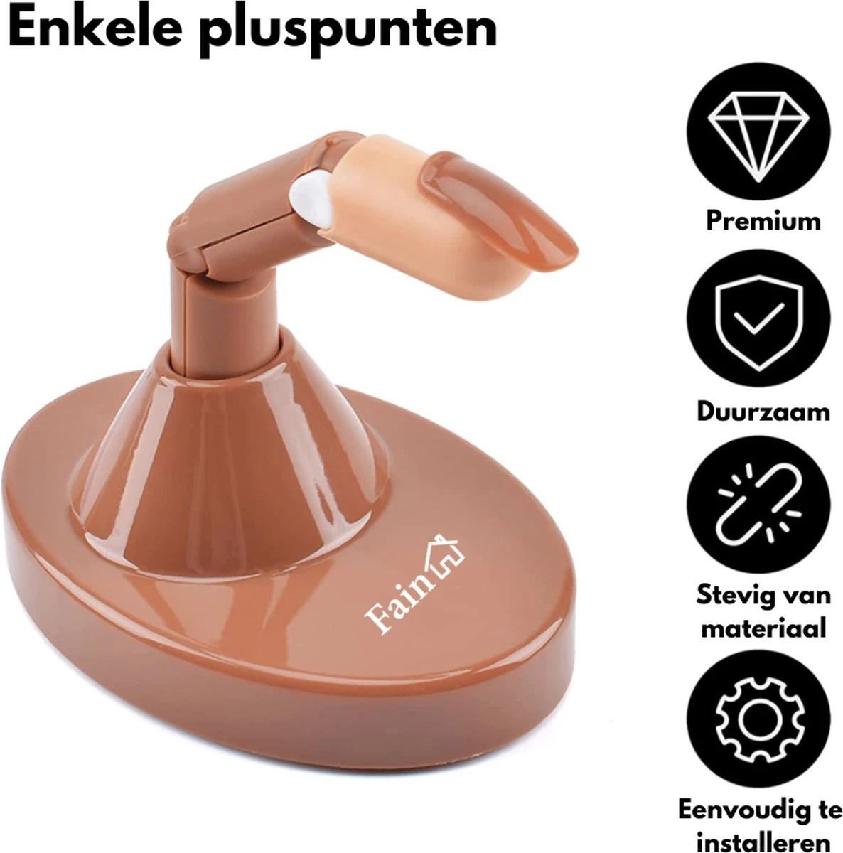 Oefenhand Voor Nagels – Nail Trainer Vinger – All-in-1 Set – Incl. 80 Kunstnagels – Nail Art – Nagel Set – Nail Trainer Hand 8 Oefenhand Voor Nagels – Nail Trainer Vinger – All-in-1 Set – Incl. 80 Kunstnagels – Nail Art – Nagel Set – Nail Trainer Hand - Afbeelding 6