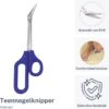 Viamart - Teennagel Schaar - Teennagelknipper - Perfect Voor Ouderen En Mensen Met Klachten - Trimmer - Nagelschaar - Pedicure - Extra Lang (21 CM) Met Comfortabele Handgreep -Max Factor Winkel 1193x1200 12