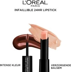 L’Oréal Paris Infallible Lippenstift - 117 Perpetual Brown - 24h Langhoudend 25 L’Oréal Paris Infallible Lippenstift - 117 Perpetual Brown - 24h Langhoudend -Max Factor Winkel 1193x1200 2