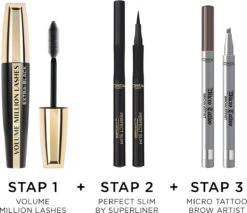 L’Oréal Paris Volume Million Lashes - 01 Extra Zwart - Volume Mascara - 10.7 Ml -Max Factor Winkel 1200x1036 1