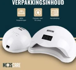 MOOSCARE 48 Watt LED Lamp Voor Gellak Nagels - UV Lamp Gelnagels - Nail Art Nagellamp - Gel Nagellak Nageldroger 17 MOOSCARE 48 Watt LED Lamp Voor Gellak Nagels - UV Lamp Gelnagels - Nail Art Nagellamp - Gel Nagellak Nageldroger -Max Factor Winkel 1200x1096 3