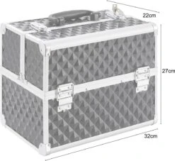 AREBOS Cosmeticakoffer Beauty Case Multikoffer 15 L Zwart 17 AREBOS Cosmeticakoffer Beauty Case Multikoffer 15 L Zwart -Max Factor Winkel 1200x1101 3