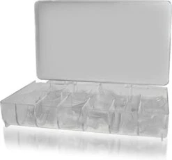 Nageltips | 500 Stuks | Doorzichtig/Transparant | Acrylnagel Tips | Nepnagels | Manicure Kunstnagels | Franse Tips | Nail Set | Gelnagel Tips | Nagel Opzetstukje | Nagel Box | Nagelstad -Max Factor Winkel 1200x1118 7