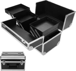 Confibel Make Up Koffer - Uitklapbaar - 5 Opbergbakken - Met Slot -Max Factor Winkel 1200x1134 2