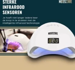 MOOSCARE 48 Watt LED Lamp Voor Gellak Nagels - UV Lamp Gelnagels - Nail Art Nagellamp - Gel Nagellak Nageldroger 13 MOOSCARE 48 Watt LED Lamp Voor Gellak Nagels - UV Lamp Gelnagels - Nail Art Nagellamp - Gel Nagellak Nageldroger -Max Factor Winkel 1200x1134 5