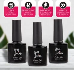 Miss Jules - Complete Gellak Starterspakket - Kleur Nude Roze Glitter - Glanzend & Dekkend Resultaat - Inclusief UV/LED Lamp & Instructievideo (NL) 15 Miss Jules - Complete Gellak Starterspakket - Kleur Nude Roze Glitter - Glanzend & Dekkend Resultaat - Inclusief UV/LED Lamp & Instructievideo (NL) -Max Factor Winkel 1200x1138 1