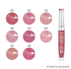Bourjois Gloss Effet 3D Effect Lipgloss - 03 Brun Rose Academic -Max Factor Winkel 1200x1164 2