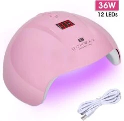 Merkloos Nagel UV Lamp Gelnagels - LED Lamp - Gellak - Nagellak Droger - Nagellak - 36W - Roze 12 Merkloos Nagel UV Lamp Gelnagels - LED Lamp - Gellak - Nagellak Droger - Nagellak - 36W - Roze -Max Factor Winkel 1200x1170 23