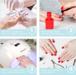 Murley’s Pro Dual Nagellamp Gellak Nageldroger - UV LED Nagel Lamp - 54 Watt - 36 LED’s 11 Murley’s Pro Dual Nagellamp Gellak Nageldroger - UV LED Nagel Lamp - 54 Watt - 36 LED’s -Max Factor Winkel 1200x1186 7