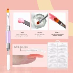 Royala POG4 Professionele Poly Gel Kit – Premium Quality – 8 Kleuren Polygel - Dual Molds Nagelvormen - Polygel Pakket - Topcoat Basecoat - Incl. 36 Watt LED Nageldroger - Poly Acryl Nagels - Nail Art Pakket - Starterspakket - Gel Lak -Max Factor Winkel 1200x1194 16