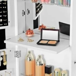 Nancy's Make-up Organizer – Sieraden & Spiegelkast – Spiegelkast, Deur & Wandhouder Met Binnenspiegel – Make-up Opbergen -Max Factor Winkel 1200x1200 1080