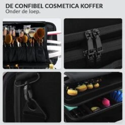 Cosmetica Koffer - Make-up Koffer Met Verstelbare Vakken - Visagie En Nagelstyliste Beauty Koffer - 40x30x14CM -Max Factor Winkel 1200x1200 1085