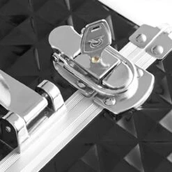 Cosmetische Koffer, Trolley, Make-up Case Met Handvat, 4 Universele Wielen, 4 Uitschuifbare Dienbladen, Make-up Tas, Voor Reizen, Zwart 14 Cosmetische Koffer, Trolley, Make-up Case Met Handvat, 4 Universele Wielen, 4 Uitschuifbare Dienbladen, Make-up Tas, Voor Reizen, Zwart -Max Factor Winkel 1200x1200 1114