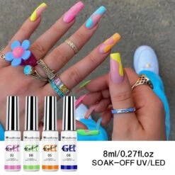 Nail Art Gel - Fine Liner Gel - 12 Stuks - UV/LED Gel - Gellak - Nagel Gellak - UV/LED Lamp - UV/LED Nageldroger - Gelnagels - Nepnagels - Acrylnagels - Tekenpenseel Nagels - Professioneel - Hoge Kwaliteit -Max Factor Winkel 1200x1200 1197
