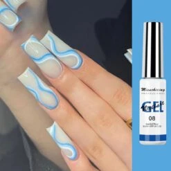 Nail Art Gel - Fine Liner Gel - 12 Stuks - UV/LED Gel - Gellak - Nagel Gellak - UV/LED Lamp - UV/LED Nageldroger - Gelnagels - Nepnagels - Acrylnagels - Tekenpenseel Nagels - Professioneel - Hoge Kwaliteit -Max Factor Winkel 1200x1200 1198