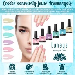 Luneya Gellak - Vivid Vibes Edition - 6-Delige Gellak Starterspakket - Gel Nagellak -Max Factor Winkel 1200x1200 1269