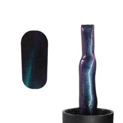 #NIGHTCATEYESERIE - Influence Gellac - Blauwe Gellak - Gellak Blauw UV - Gel Nagellak - Basecoat - Topcoat - Topcoatmat - No Wipe - Startersset - Kado Vrouw - Valentijns Cadeau - Kado Voor Haar - 4 X 10 Ml - Magneet -Max Factor Winkel 1200x1200 1297