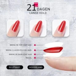 Miss Jules - 6-Delige Gellak Starterspakket - Nagellak - Kleur Rood & Roze - Glanzend & Dekkend Resultaat -Max Factor Winkel 1200x1200 1326