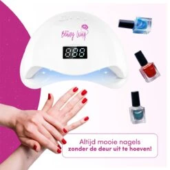 TheBeautyWay Nageldroger - Voor Gelnagels - Geschikt Voor Elke Nagel Gellak - 24 LEDs -Max Factor Winkel 1200x1200 1378