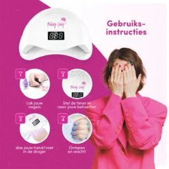 TheBeautyWay Nageldroger - Voor Gelnagels - Geschikt Voor Elke Nagel Gellak - 24 LEDs -Max Factor Winkel 1200x1200 1379