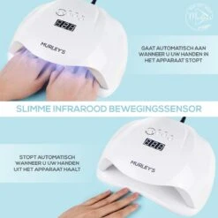 Murley’s Pro Dual Nagellamp Gellak Nageldroger - UV LED Nagel Lamp - 54 Watt - 36 LED’s 13 Murley’s Pro Dual Nagellamp Gellak Nageldroger - UV LED Nagel Lamp - 54 Watt - 36 LED’s -Max Factor Winkel 1200x1200 1398