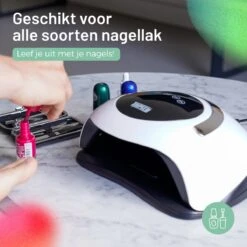 Triple J® UV Lamp Gelnagels - Nageldroger - Nagellamp - Automatische Timer - 36 LEDs - Wit -Max Factor Winkel 1200x1200 1405