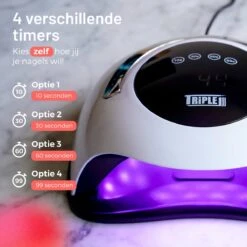 Triple J® UV Lamp Gelnagels - Nageldroger - Nagellamp - Automatische Timer - 36 LEDs - Wit -Max Factor Winkel 1200x1200 1406