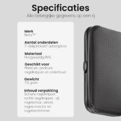 Nagelknipper En Nagelvijl - -Pedicureset - Voordeelverpakking - Hoogwaardig RVS - Nageltang -Max Factor Winkel 1200x1200 1445