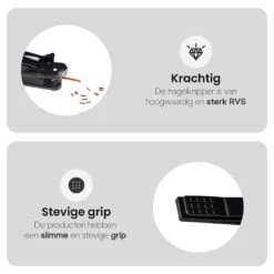 Nagelknipper En Nagelvijl - -Pedicureset - Voordeelverpakking - Hoogwaardig RVS - Nageltang -Max Factor Winkel 1200x1200 1450