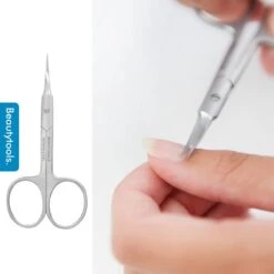BeautyTools Professionele Nagelriem Knipper - Schaar Voor Nagelriemen En Nagelvellen - Pedicure / Manicure Schaar - Fijn Gebogen Snijvlak - INOX (9.5 Cm) (NS-2120) -Max Factor Winkel 1200x1200 1496