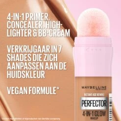 Maybelline Instant Anti-Age Perfector 4-in-1 Glow Light - Primer, Concealer, Highlighter En BB-Cream In één - 20 Ml -Max Factor Winkel 1200x1200 301