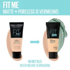 Maybelline Fit Me Matte & Poreless Foundation - 245 Classic Beige - 30 Ml -Max Factor Winkel 1200x1200 355