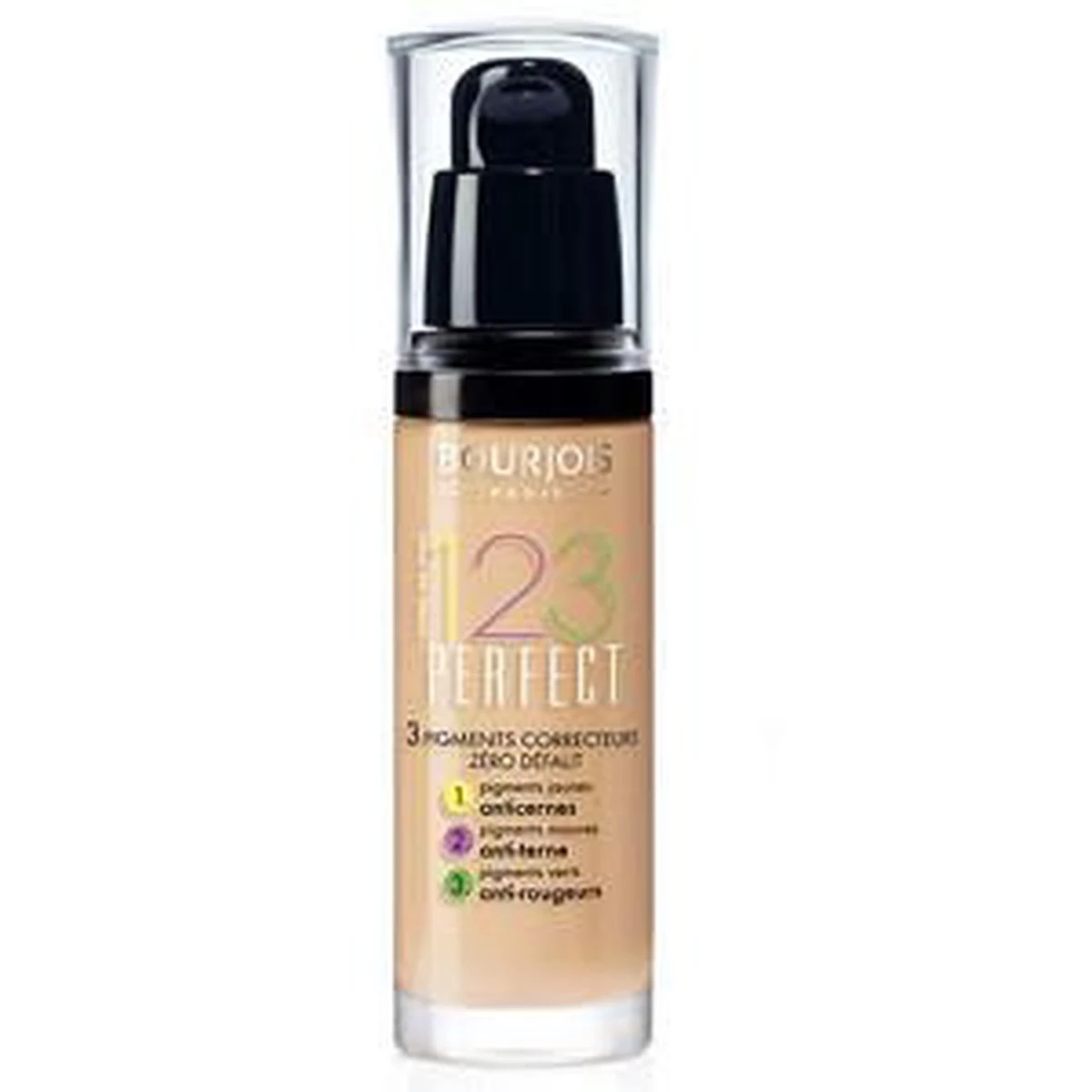 Bourjois 123 Perfect Foundation - 54 Beige Foncé 13 Bourjois 123 Perfect Foundation - 54 Beige Foncé - Afbeelding 11